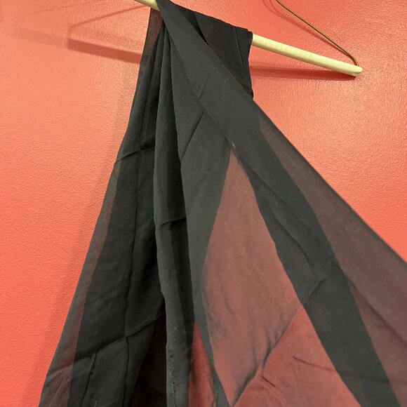 Giorgio Armani Accessories - Giorgio Armani Silk Scarf Black